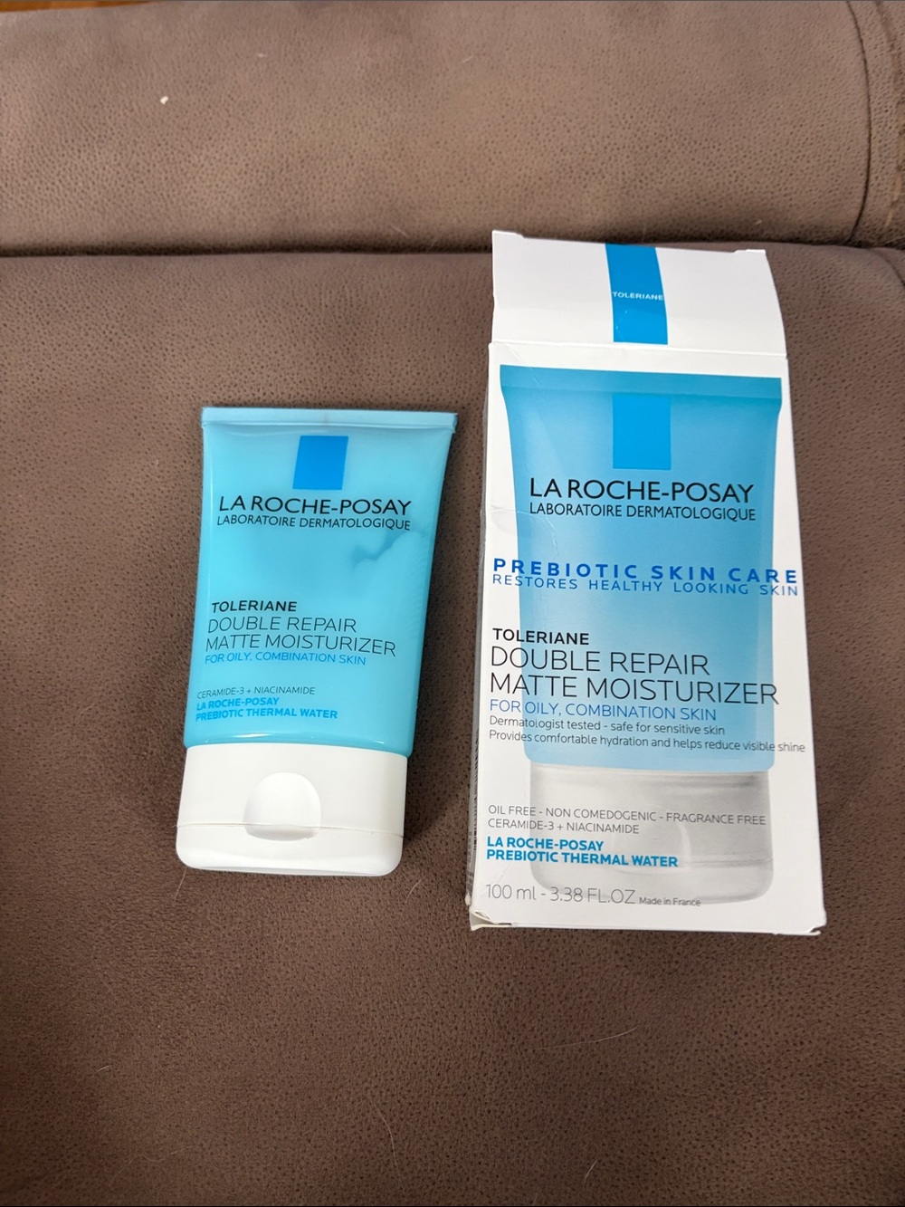 Toleriane Double Repair Matte Moisturizer - Blue
